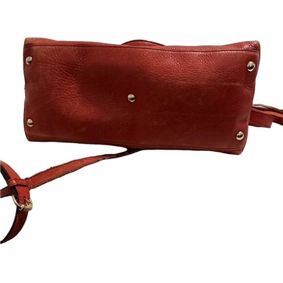 Gucci orange red soho two ways cross body bag and tote - Picture 5 of 16